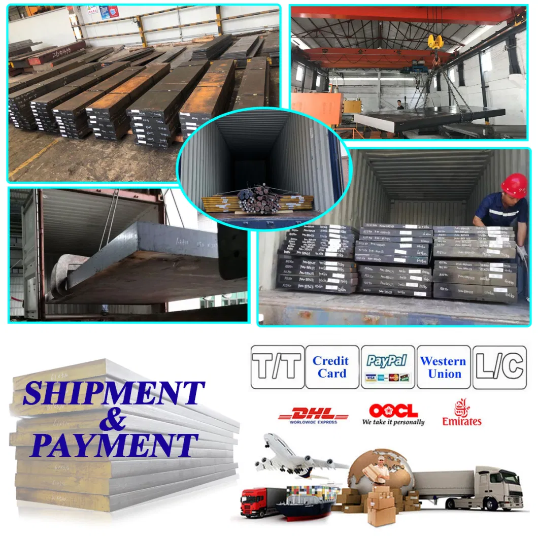 1.2344 H13 Hot Work Steel SKD61 8407 ESR Tool and Die Flat Alloy Steel Round Bar