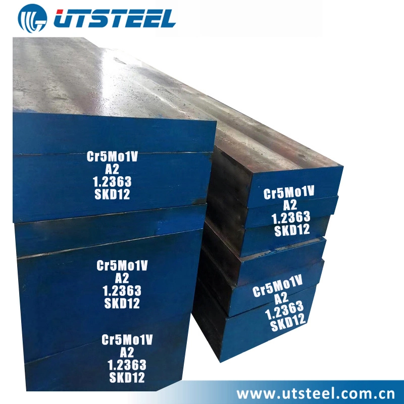 1.2363/A2/SKD12/Cr5mo1V Forged Steel Block/Tool Steel Round Bar/Forged Steel Flat Bar/Cold Work Tool Steel Plate