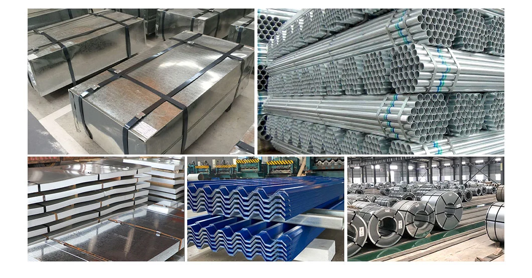 Wholesale Galvanized Steel Pipe 50mm Round Square Cheap Hot Dipped Welded Tube for mechanical