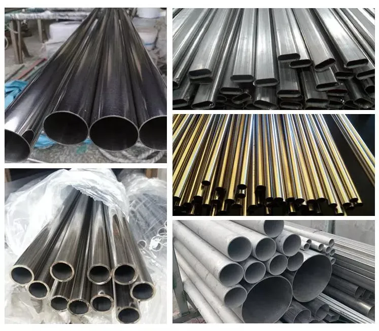 ASTM 316L 201 304 Stainless Steel Tube Pipe Metal Round Tube Outer Diameter 12mm Inner Diameter 11mm 10mm 9mm 8mm 7mm 6mm Square Pipe Inox Ss Seamless Tube