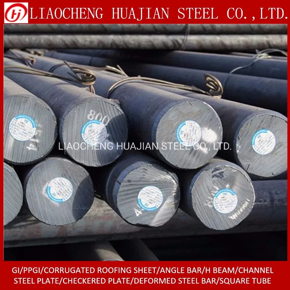 AISI 4140 4130 1020 1045 Ck45 Hot Forged Steel Round Bar in Stock