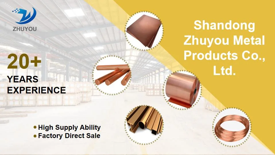 Hot Sale Copper Bar Copper Rod Copper Round Bar Brass Rod Factory Price High Quality