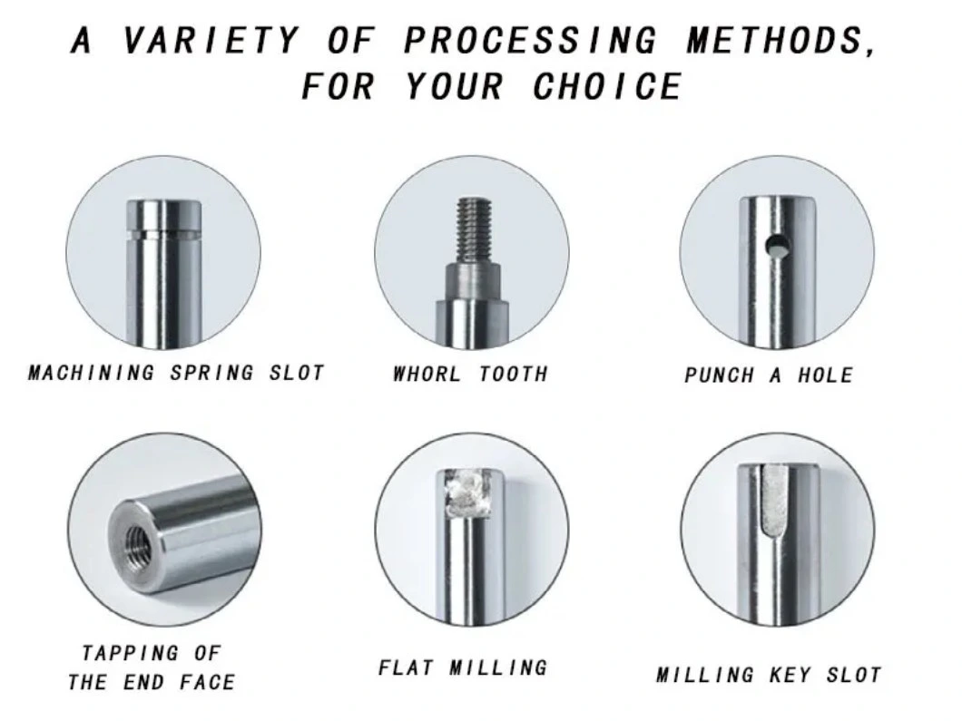 Ck45 S45c SAE1045 4140 4340 Carbon Steel Rod Hard Chrome Plated Mild Steel Shaft Forged Bright Round Bar Hydraulic Cylinder Piston Rod Shock Absorber