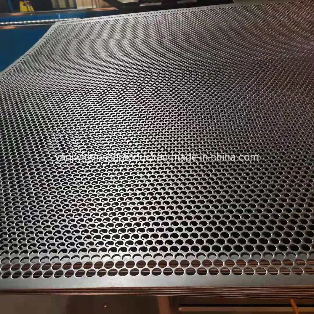 0.8mm 0.9mm 1.0mm Thickness Round Hole Galvanized Steel Perforated Metal Sheet Decorative Perforated Metal Mesh Plate