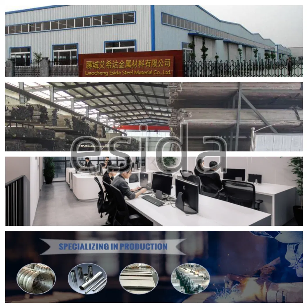 Chinese Factory 200 300 400 500 600 Diameter 304L/310S/316L/321/201/304/904L/2205/2507/Ss400 Stainless Steel Round/Square/Angle/Flat/Channel Bar/Rod