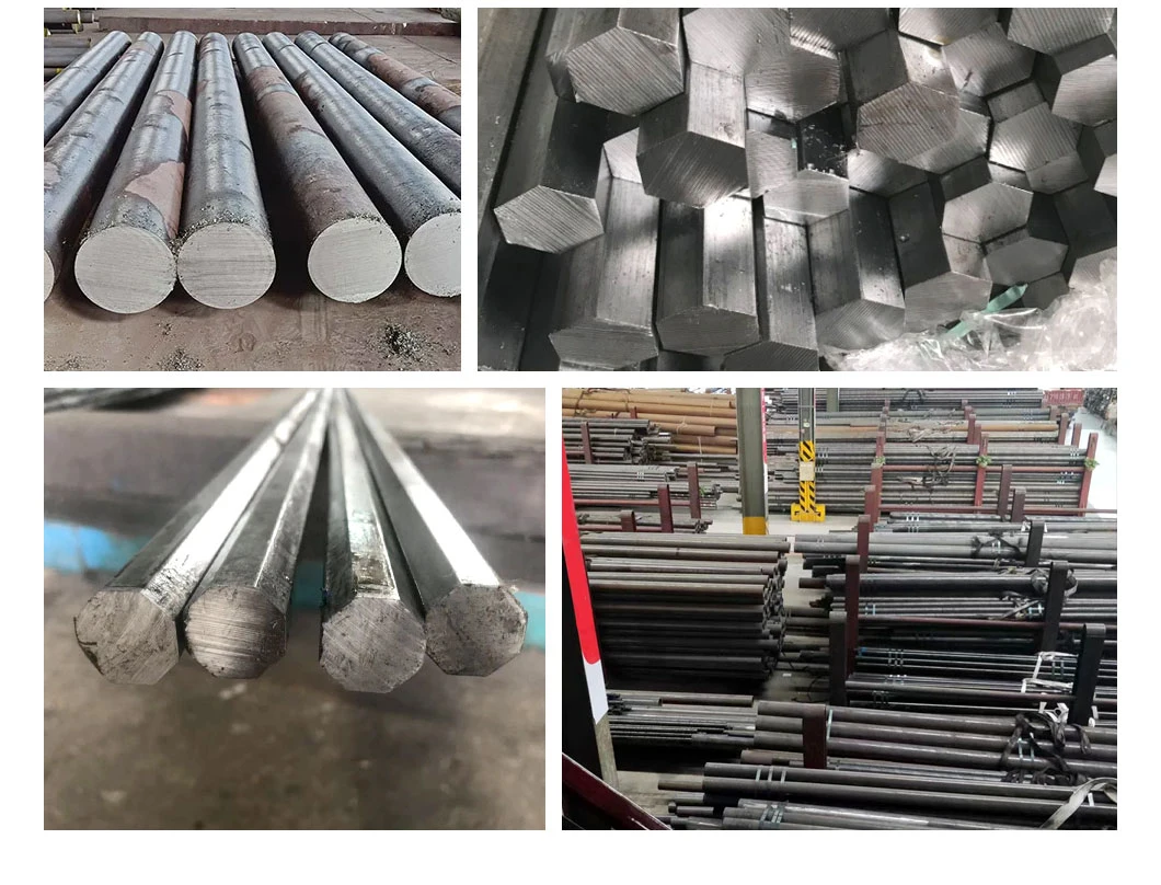 AISI 1020 1025 1035 1045 1050 C45 S45c S20c Ss400 Carbon Steel Round Bar Steel Rod Price/Provide Sawing Machine Cutting