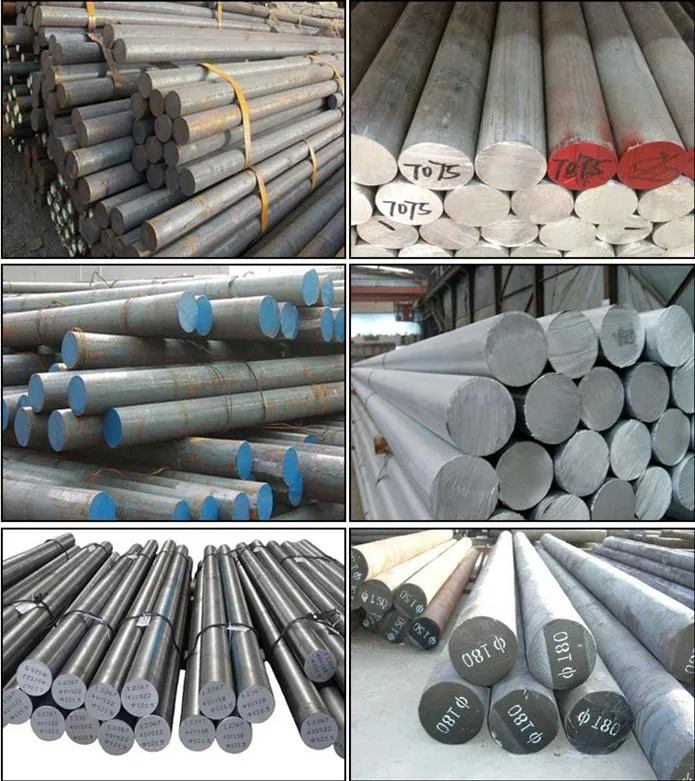 Wholesale AISI 4140/4130/1020/1045 Hot Rolled Alloy Steel Solid Rod ASTM 1018 1020 1045 1518 Cold Drawn Polished Bright Mild/Carbon Steel Ms Iron Round Bars