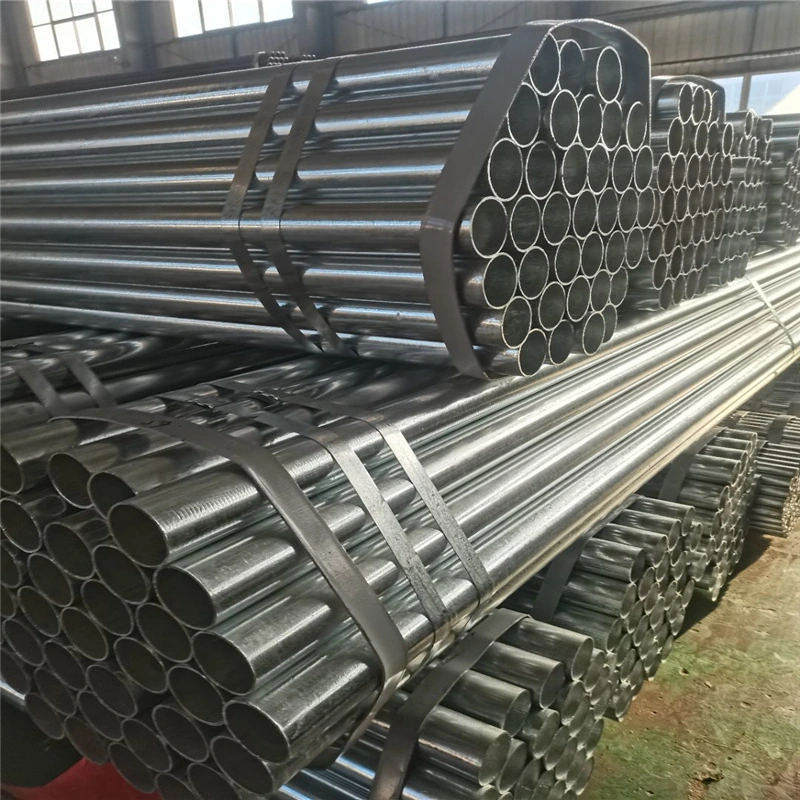 1.25 Inch Thick 16 Gauge Galvanized Carbon Steel Pipe