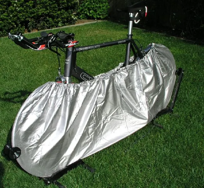 Motorcycle Accessory Waterproof Bicycle Mud and Dirt Cover Bike Garage Storage Tarp Wheel/Frame Cover