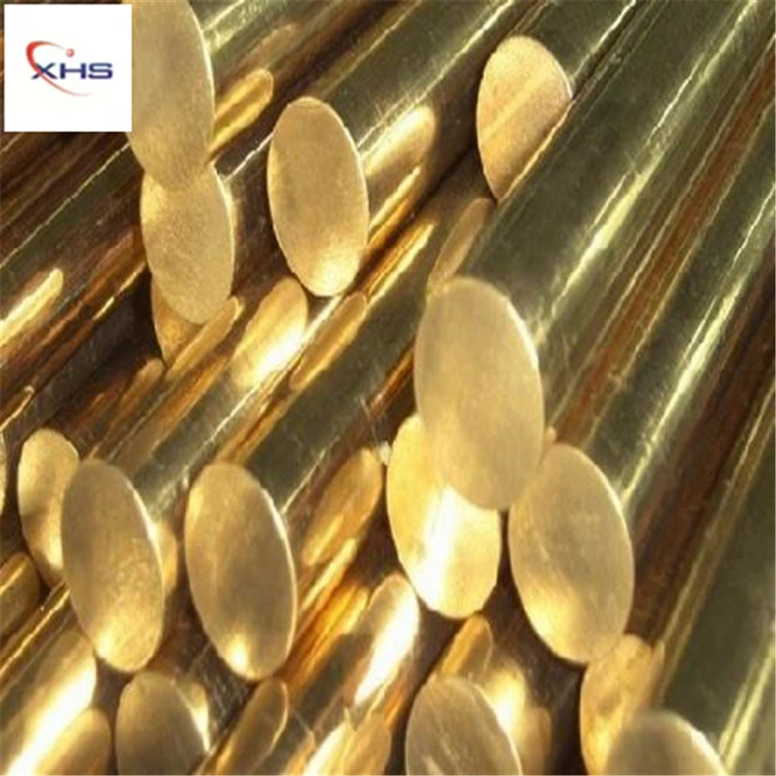 Brass Rod T27300 T27600 T28200 Low Lead Environmental Protection Brass Solid Round Rod Free Cutting Copper Rod