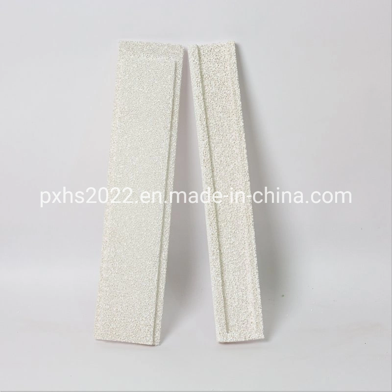 Dia70*20mm 10-60ppi Alumina Foam Ceramic Round Plates for Metal Casting