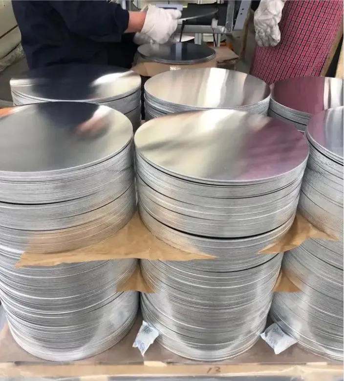 Round Shape Aluminum Sheet 6061 1mm Thickness Sublimation Disc Metal Insert