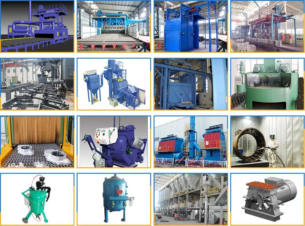 Steel Pipe Shot Blasting Surface and Inner Cleaning Machine