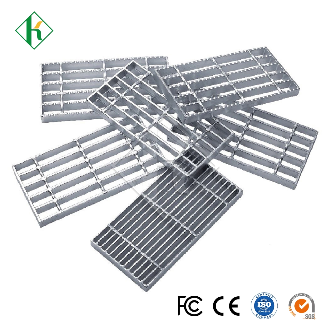 Kaiheng Galvanized Round Bar Grating Suppliers Metal Steel Grating Chinaheavy Duty Plug Steel Bar Grating for Platform