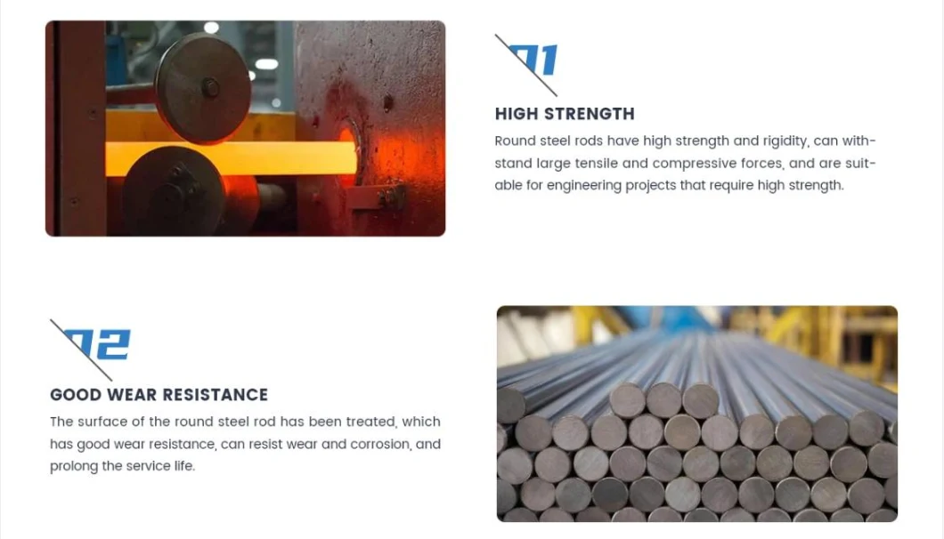 High-Strength ASTM 1345 45mn2 Smn443 46mn7 1.0912 16mn 20cr Bright Alloy/Carbon Steel Round Bar/Rod