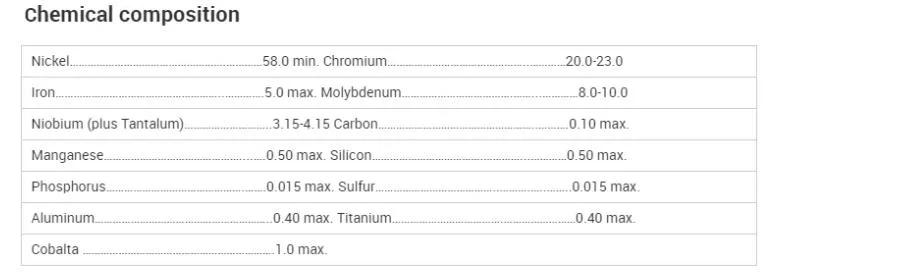 Hot Rolled Bright Face Chrome-Ni 600 Ni Alloy Steel Round Rod