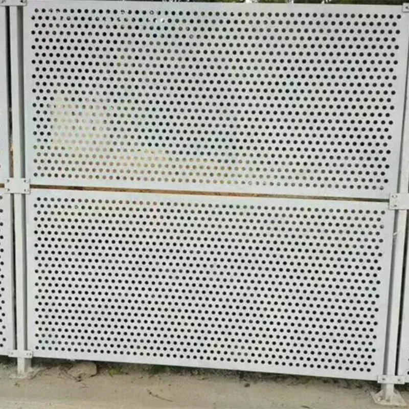 Stainless Steel Round Hole Irregular Shape Perforated Metal Sheet Plate