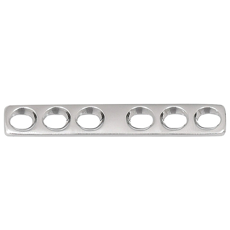 Veterinary Trauma Stainless Steel Plates 2.7 Round Hole Neutral Plate