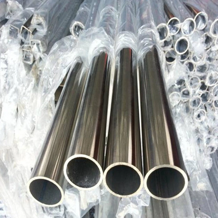 China Factory Price 201 304 430 316 Brushed Surface Round Stainless Steel Pipe for Home Application