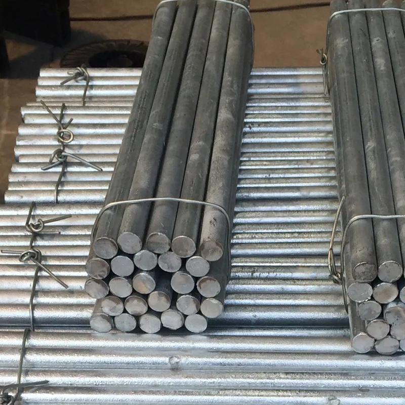 S45c C45 JIS S45 Carbon Steel Round Bar Cold Rolled Cold Drawn Galvanized Zinc Coating Iron Rods