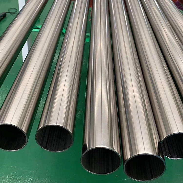 China Factory Price 201 304 430 316 Brushed Surface Round Stainless Steel Pipe for Home Application