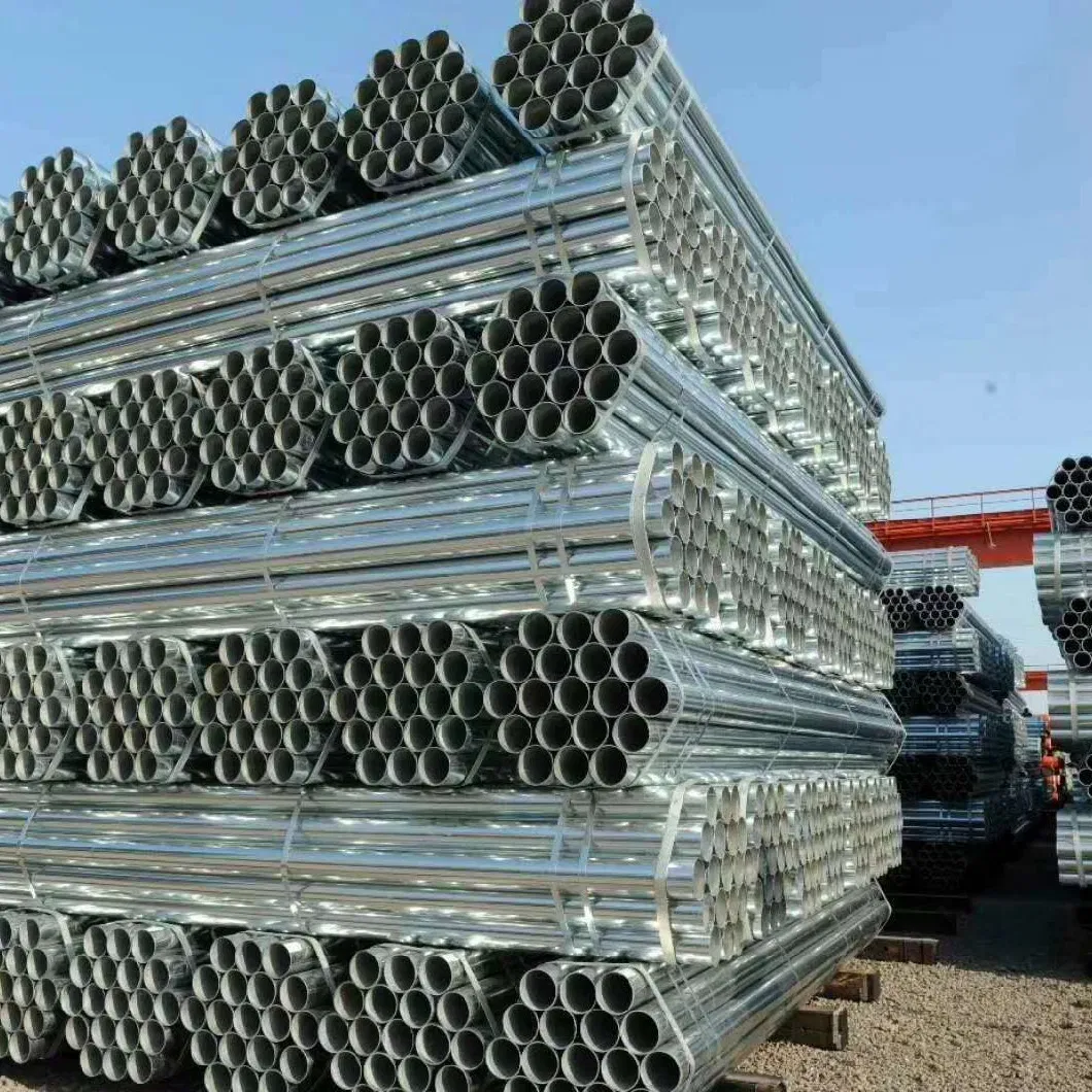 Black Paint Structural Pipes as Per As1074 Fire Steel Pipe As1163 Galvanized Steel Pipe ASTM A53 A500 Carbon Round Galvanized Steel Pipe