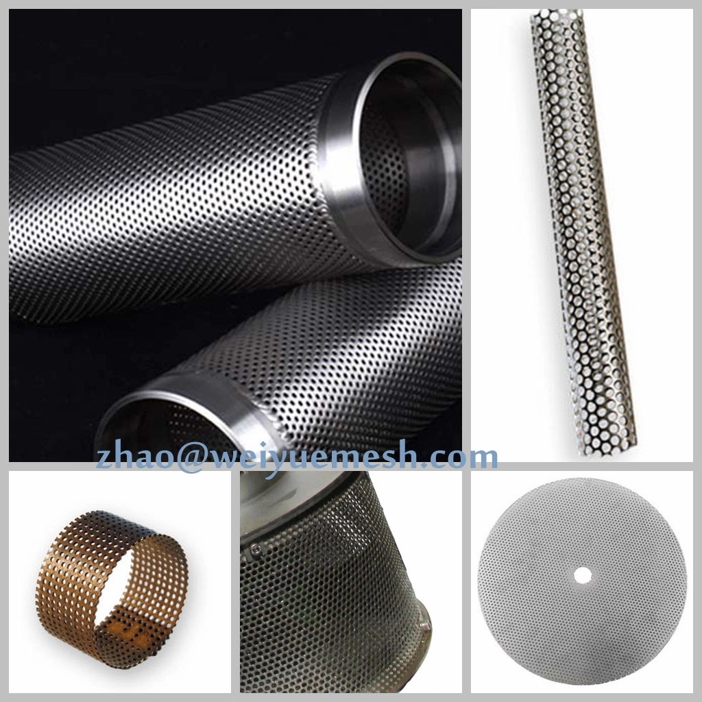 Top Quality Stainless Steel Micron Hole Perforated Metal Plate Tube