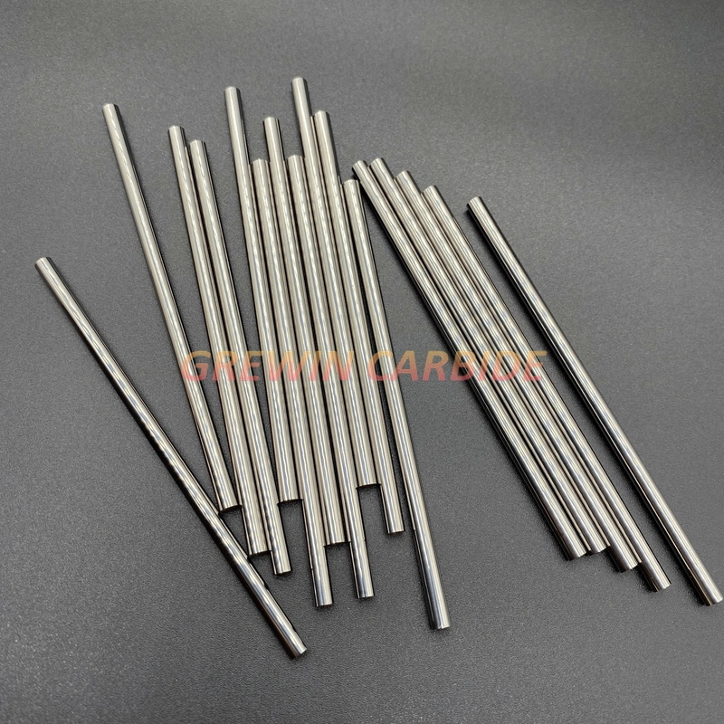 Grewin-Customized High Performance Grinding Tungsten Carbide Rods Polished Yg6 Yg8 Round Bar 10-330mm Carbide Rods