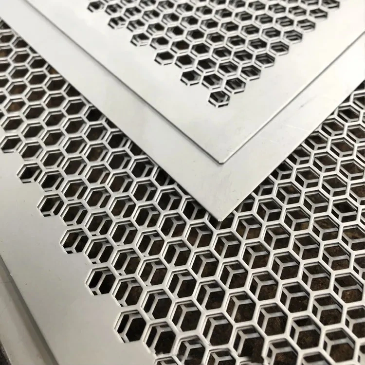 Decorative Micron Punched Hole Metal Mesh Aluminum /Stainless Steel 304 316 Round Hole Perforated Sheet Metal