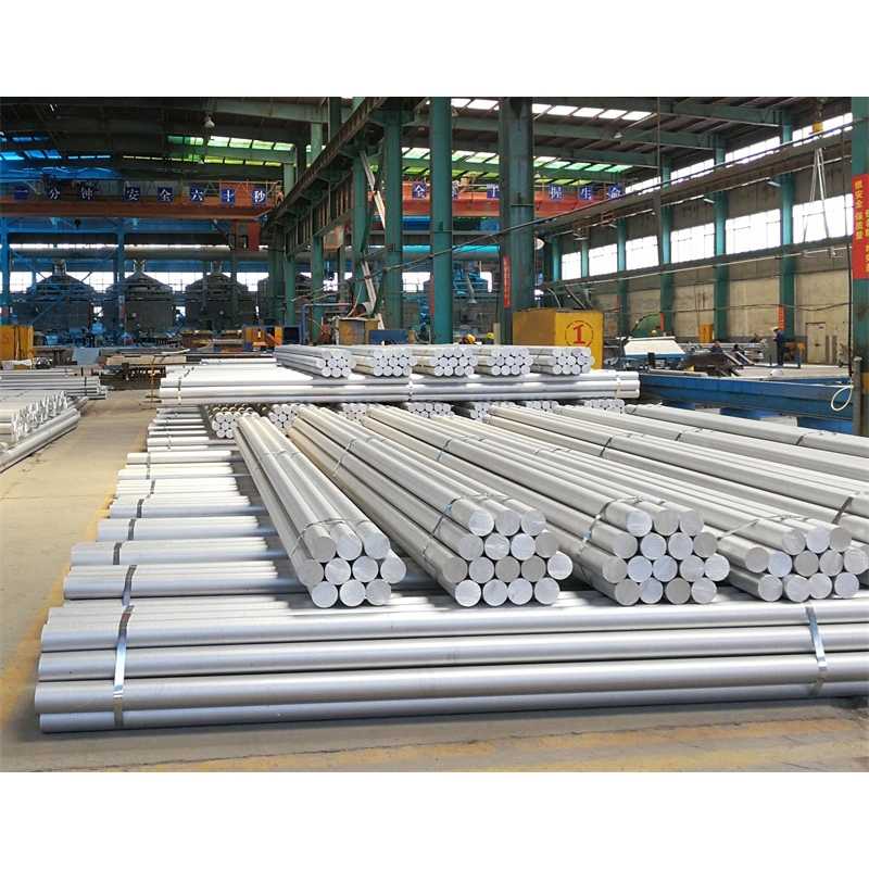 Price Round Bar Aluminum 4032 5052 6082 6061 6063 2017 2014 T6 Large Ready Stock Aluminium Extruded Round Bars / Rods