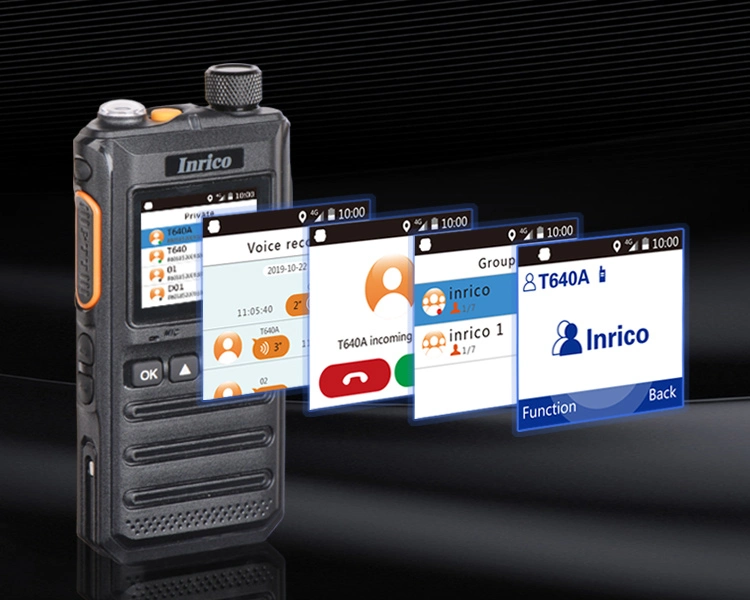 Inrico T640A IP54 Android Radio Walkie Talkie