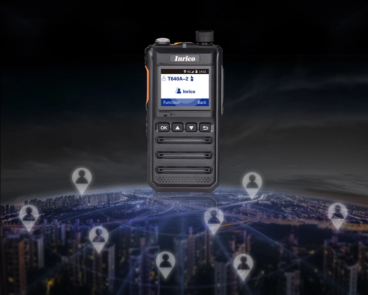 Inrico T640A IP54 Android Radio Walkie Talkie