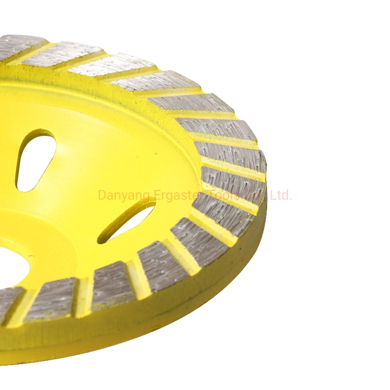 High Performance Single Row Diamond Grinding Cup Wheel