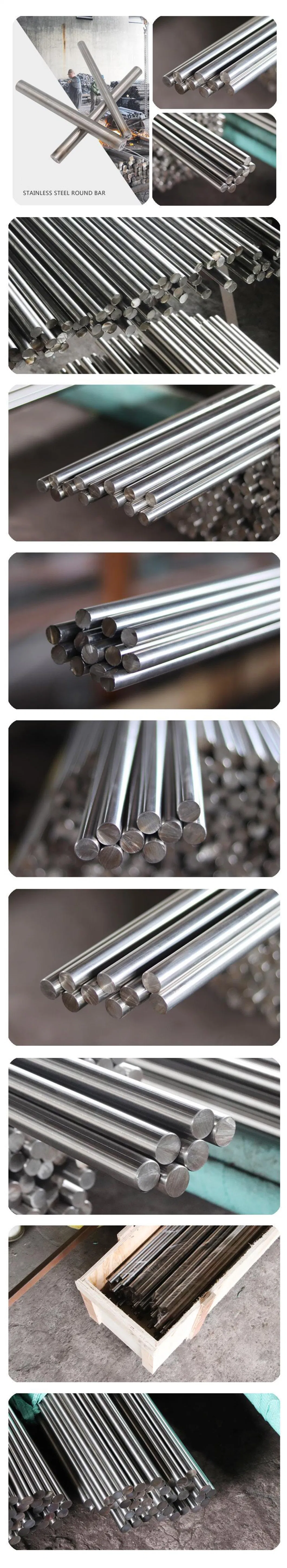 Manufacturers Supply Stock/Complete Specifications/Black Rod 304 Stainless Steel Round Rod