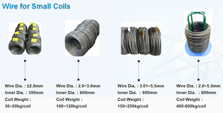 Cold Drawn Wire Coil C1018 Phosphate Coated Saip Annealed Fasteners Steel Wire