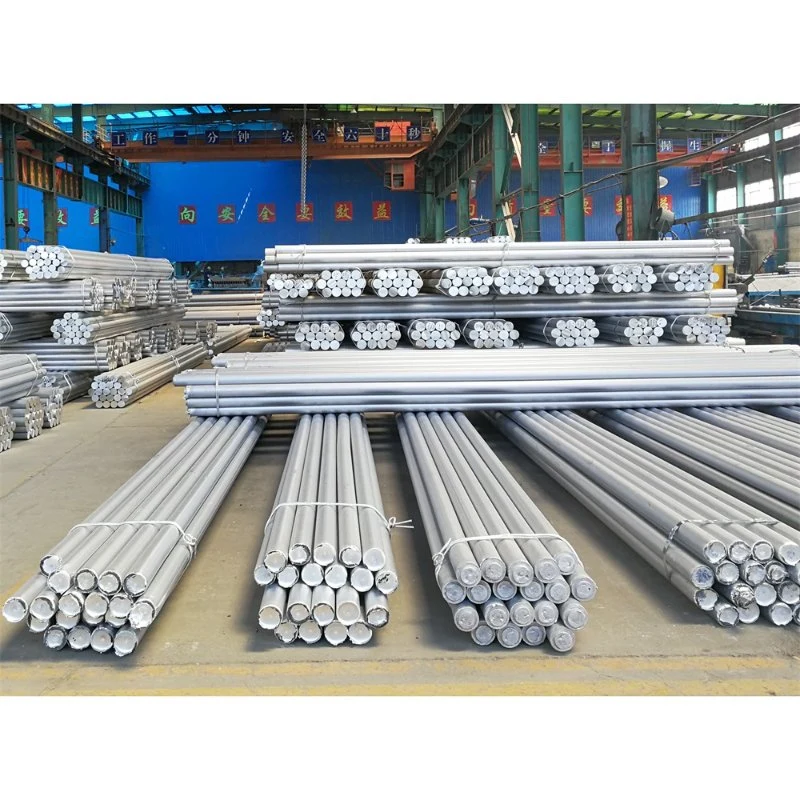 Price Round Bar Aluminum 4032 5052 6082 6061 6063 2017 2014 T6 Large Ready Stock Aluminium Extruded Round Bars / Rods