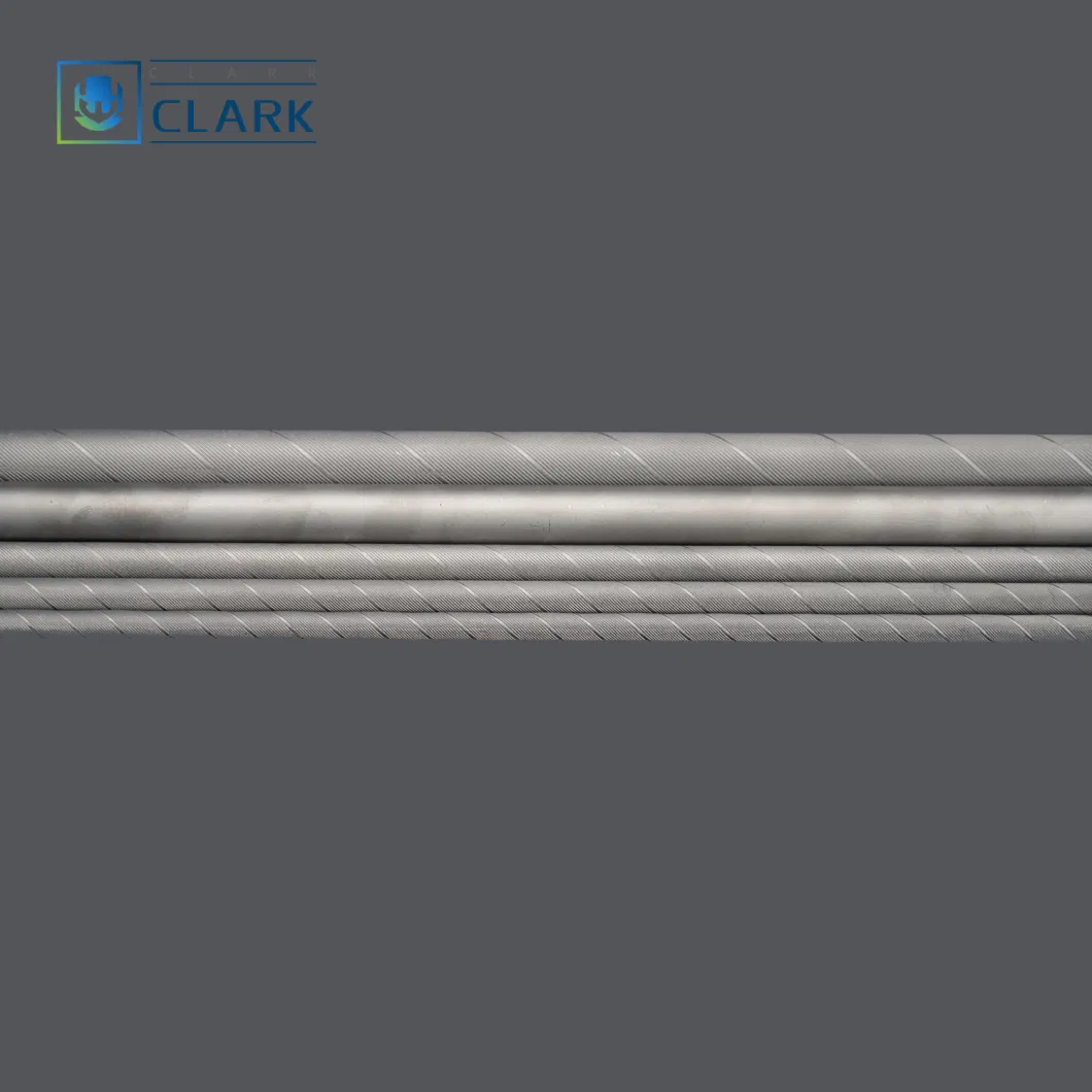 Tungsten Carbide Round Rod with Double Parallel Helical Hole for Milling, Drilling and Cast Iron