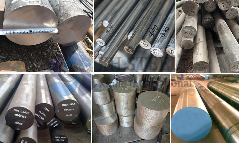 Forged Alloy Steel Round Bar ASTM 1015 42CrMo 30crmnsia 40CrNiMoA 12cr1MOV SAE 1045 4140 4340 8620 304 316 Hot Rolled Stainless/Carbon/Aluminum Steel Bar Rod