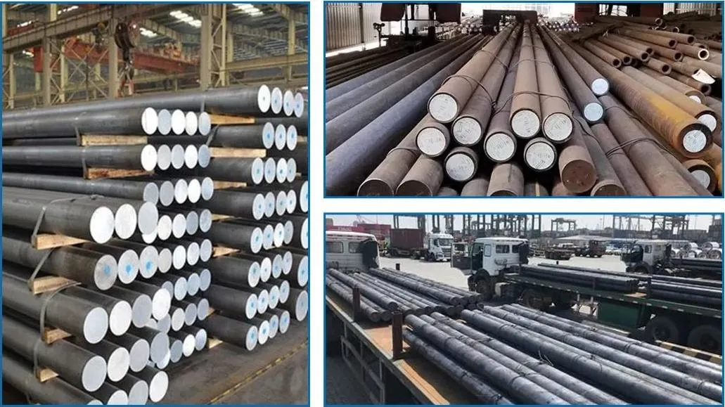 Customized ASTM AISI Black Mill Polished Brush Normalized/Annealed/Quenched/Tempered Hot Cold Rolled Carbon Steel Round/Flat/Square Rod/Bar