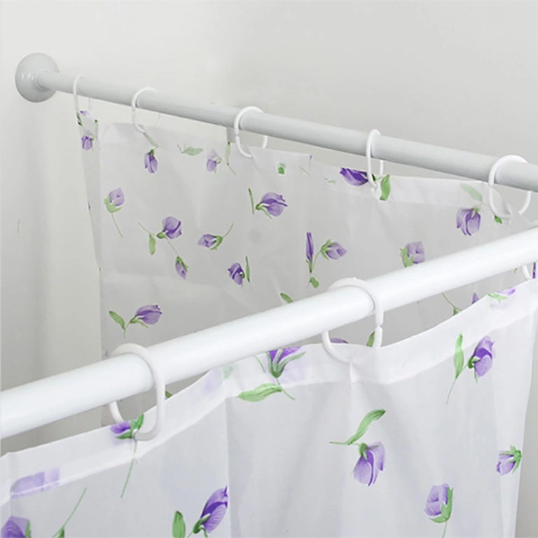 Stainless Steel Aluminum Sliding Telescopic Shower Curtain Rod (CR001)