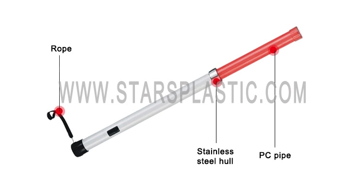 Collapsible LED Traffic Batons Traffic Safety Wands