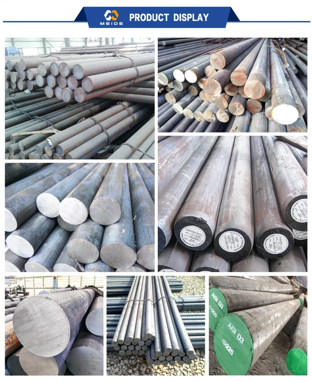 China Special Steel High Quality Forged 40cr 4140 4130 42CrMo Cr12MOV H13 D2/Alloy Steel Round Bar/Rod