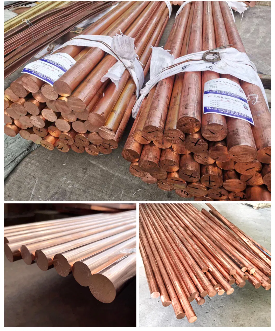 C2680 C2800 Brass Alloy Copper Round Bar High Performance Brass Rod