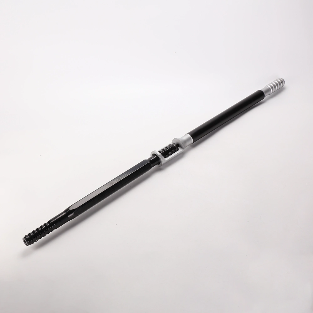 New Technology Ovako material R32-H35 -T38 Round Rod mm Mf Drill Rod with Shank Adapter and Coupling 3060mm