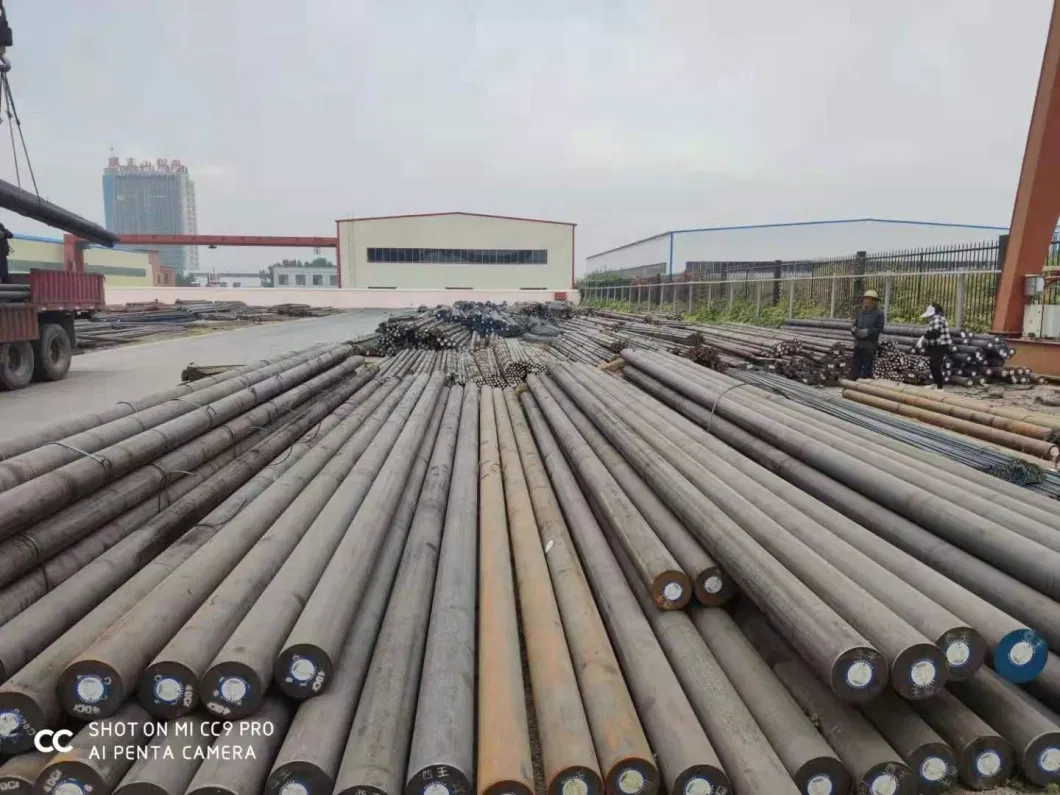 Hot Rolled 4140 4340 Carbon Steel Round Bar 42CrMo Cr12MOV Tool Steel 12L14 Sncm439 Low Carbon Alloy Carbon Iron Rods