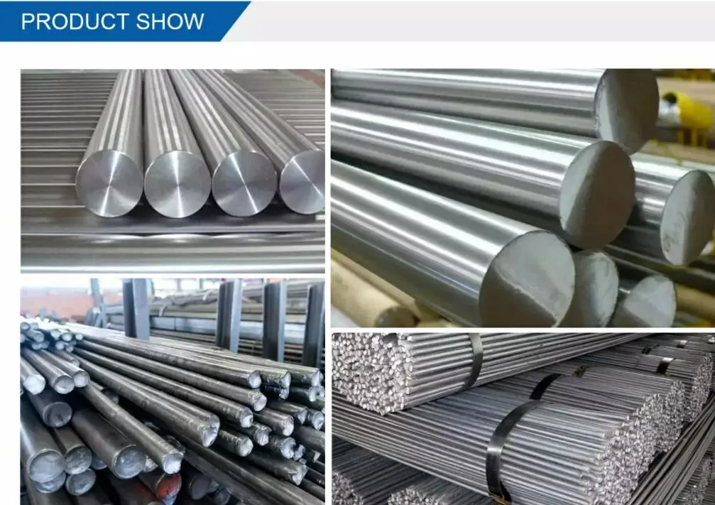 Hot Sale AISI Round Bar 10mm 16mm 18mm 20mm 25mm Diameter 304 316 Stainless Steel Rods Manufacturer Bar Steel From China