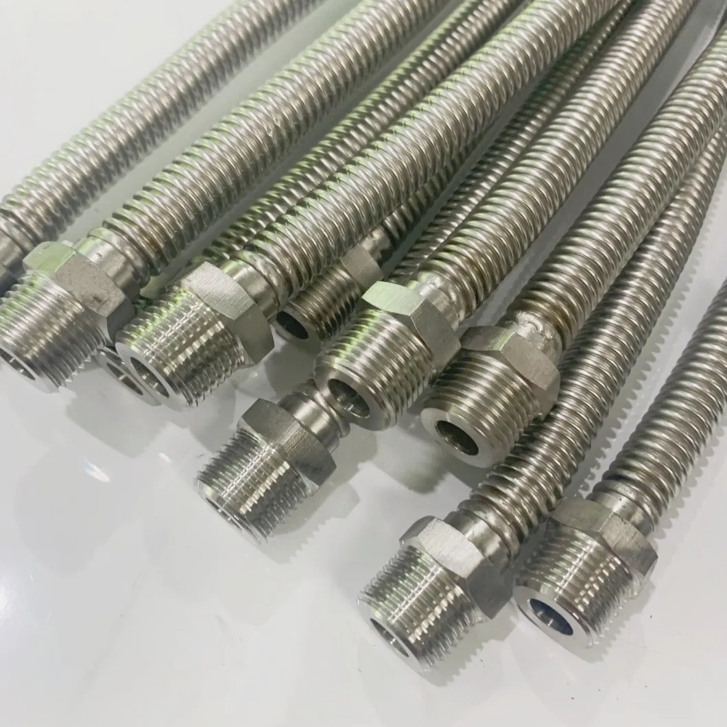 Stainless Steel Telescopic Tube Interlock Flexible Corrugated Hose Exhaust Pipe