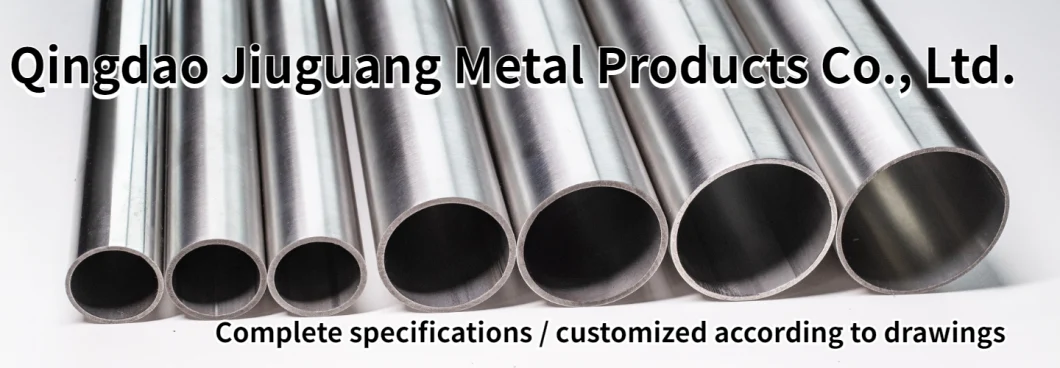 The Production Company Wholesales 316L 304 Stainless Steel Welded Pipe Round Tube Smooth Tube Stainless Steel Sanitary Grade Tube Brushed Bright Polished