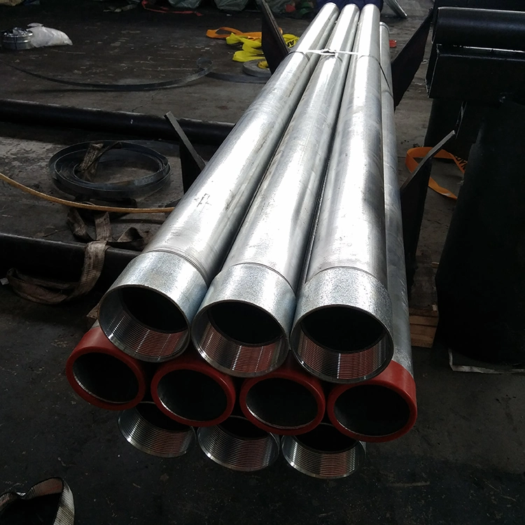 ASTM A53 Gi Welded ERW Pipes Mild Low Carbon Round Galvanized Steel Tubes