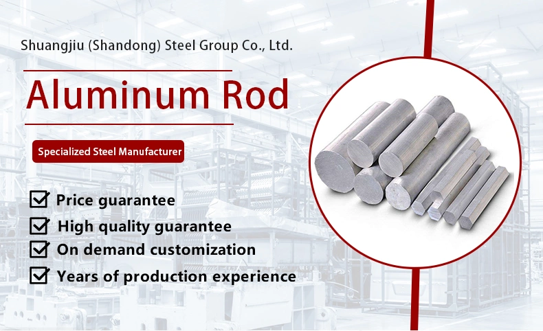 China Round Aluminum Rod Supplier Bar Price Per Kg 2A11 2024 3003 5052 5083 6061 6063 7075 7000 Series 7075 T651 T6 Aviation Grade Aluminum Rod Manufacturer